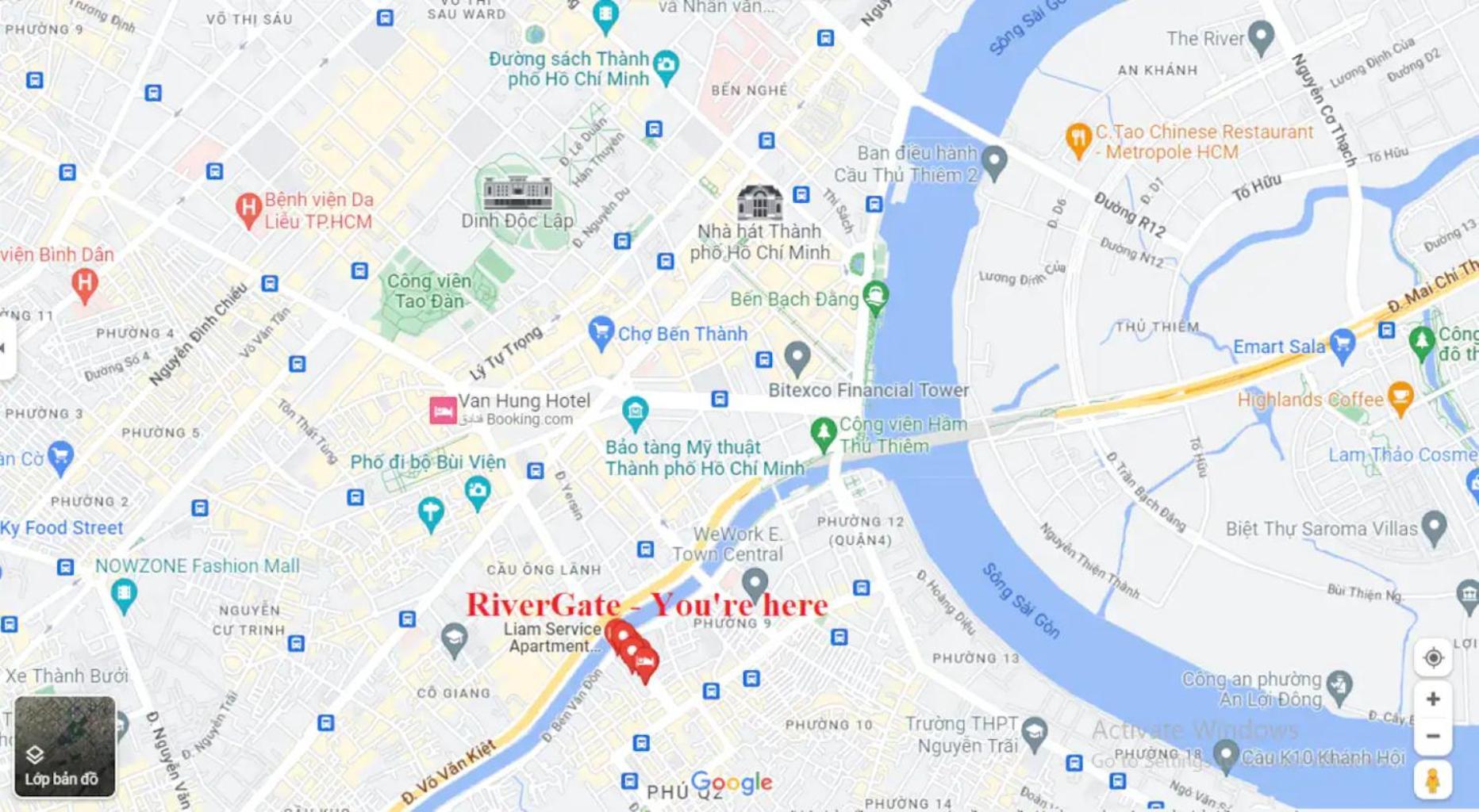 The Rivergate Apartments & Condo Saigon Хошимін Екстер'єр фото